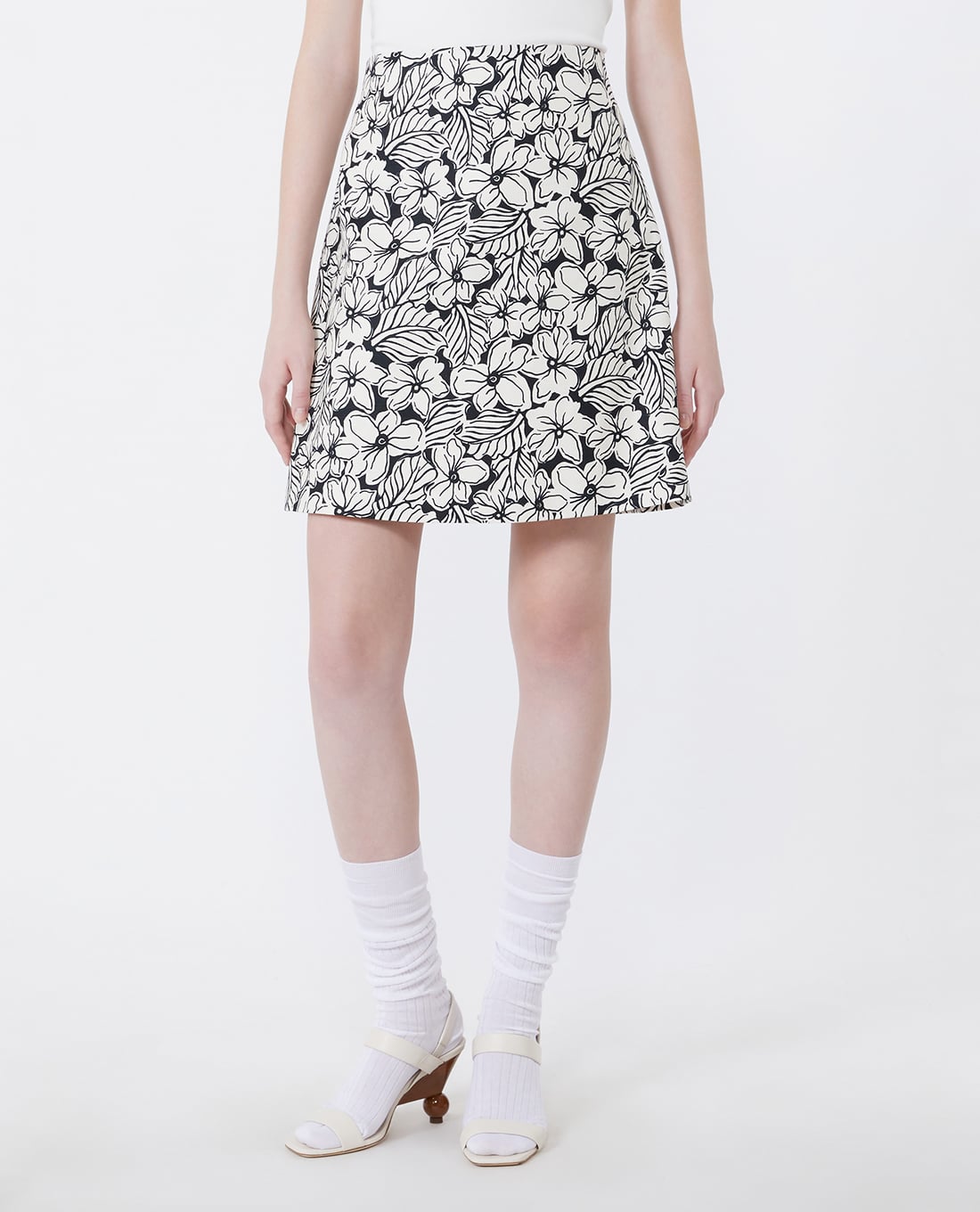 WEEKEND MAX MARA - Chân váy chữ A mini Wkdfungo