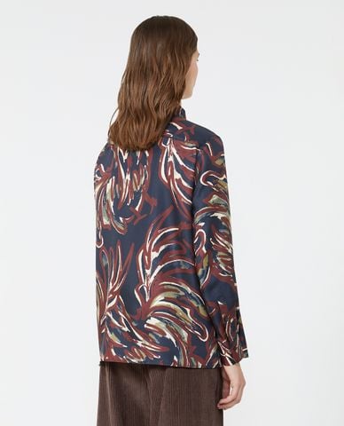  WEEKEND MAX MARA - Áo sơ mi nữ cổ bẻ tay dài Rive 