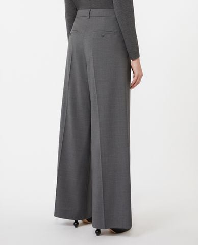  WEEKEND MAX MARA - Quần nữ ống rộng lưng cao Adelfi 