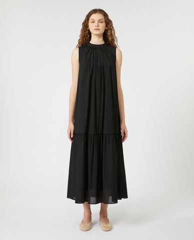  WEEKEND MAX MARA - Đầm sát nách midi cổ tròn Yang 