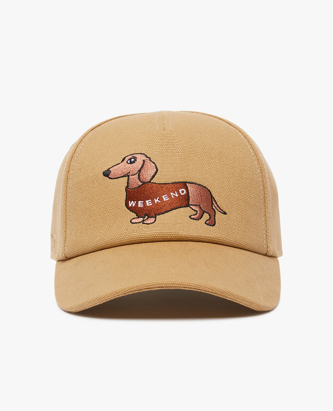 WEEKEND MAX MARA - Nón bóng chày nữ thêu họa tiết Wkagufo