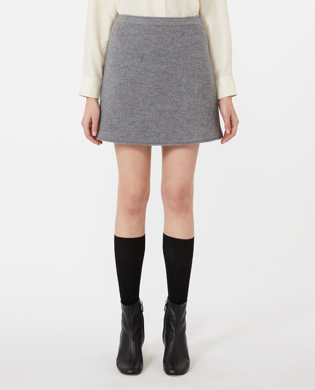 WEEKEND MAX MARA - Chân váy chữ A mini cạp cao Calia