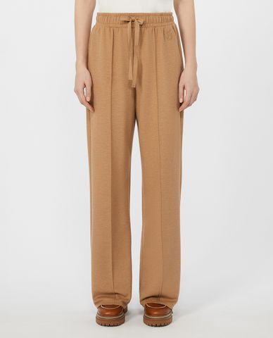  WEEKEND MAX MARA - Quần nữ ống rộng lưng thun Sponda 