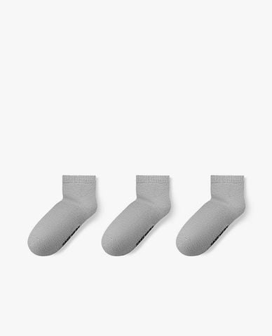  SKECHERS - Set 3 vớ unisex cổ thấp 