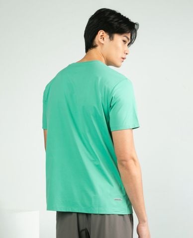  SKECHERS - Áo thun thể thao nam cổ tròn tay ngắn Performance 