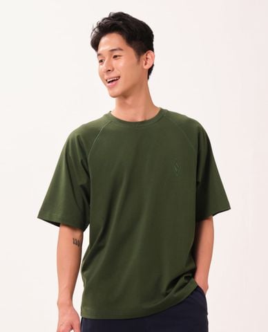  SKECHERS - Áo thun nam cổ tròn tay ngắn Game On Lounge 