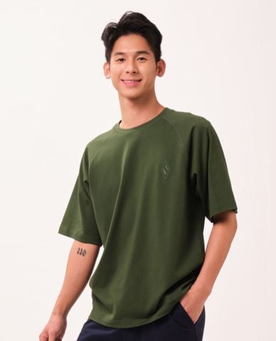  SKECHERS - Áo thun nam cổ tròn tay ngắn Game On Lounge 