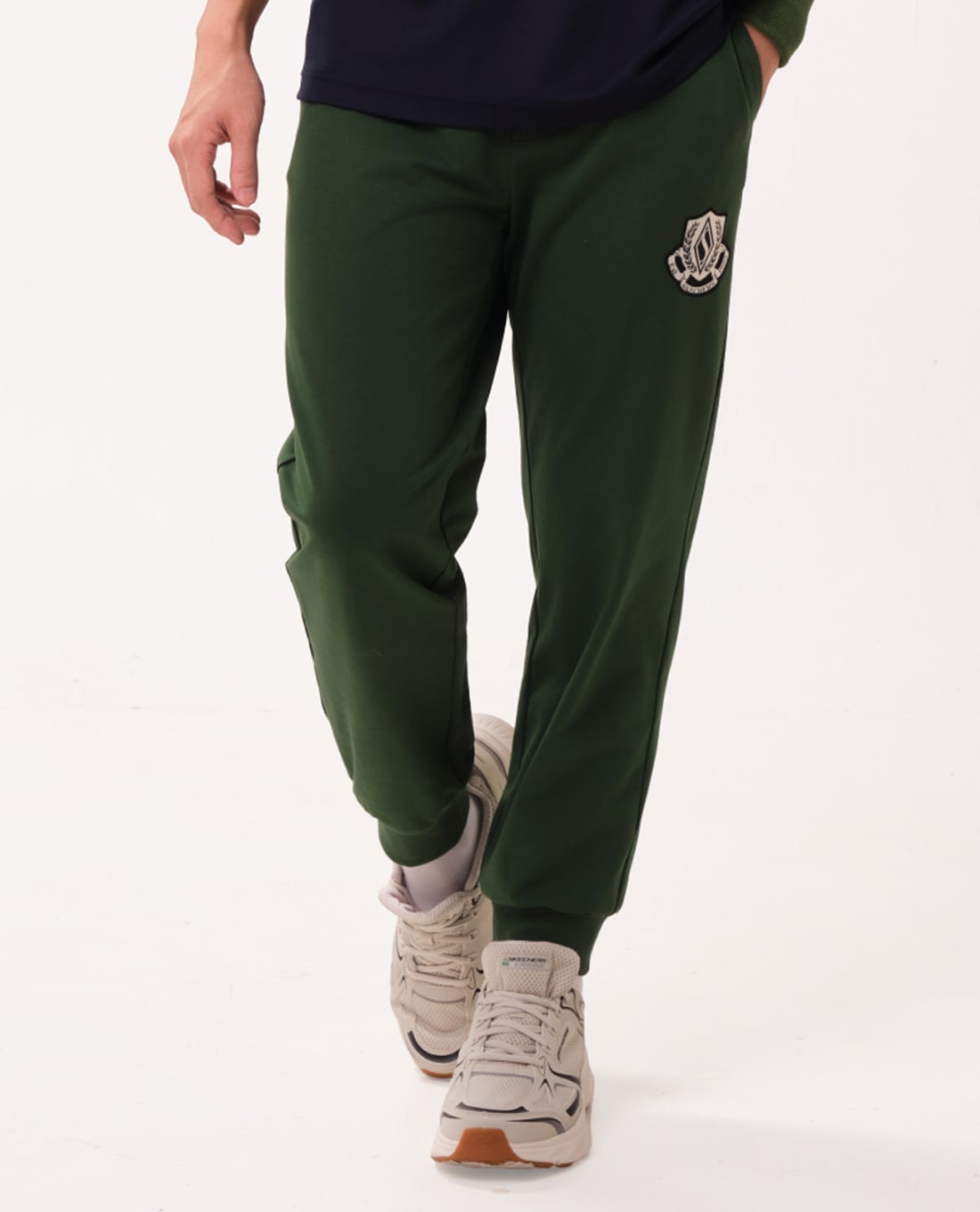 SKECHERS - Quần jogger nam bo gấu Game On Iconic