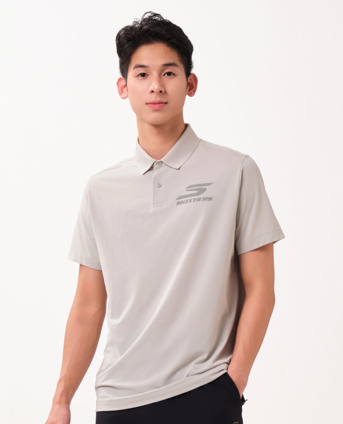 SKECHERS - Áo polo nam tay ngắn Walking Performance