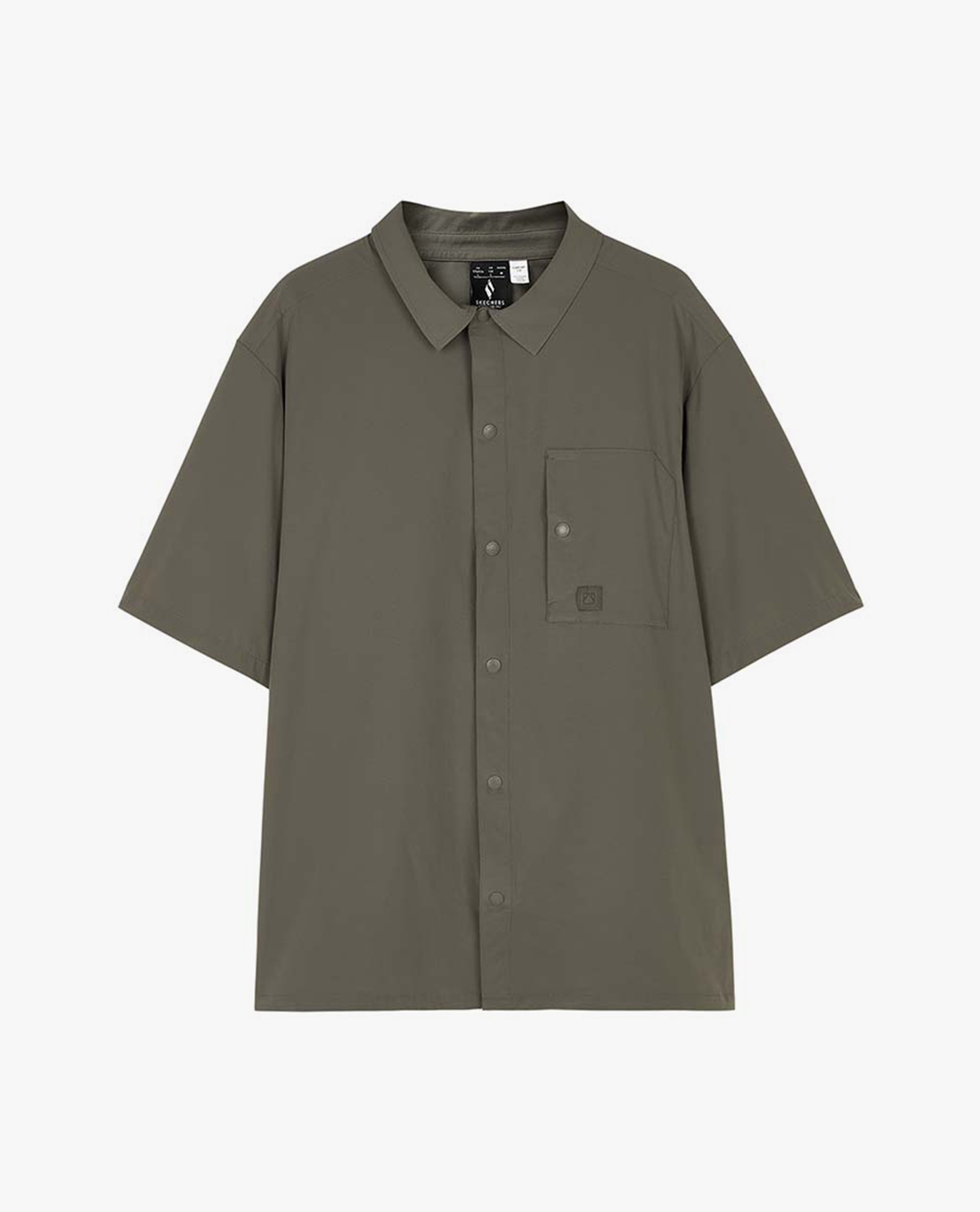 SKECHERS - Áo sơ mi nam cổ bẻ tay ngắn