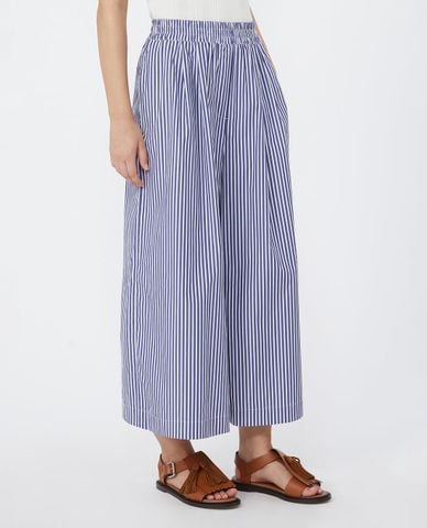  WEEKEND MAX MARA - Quần nữ ống rộng lưng thun Wkdottone 