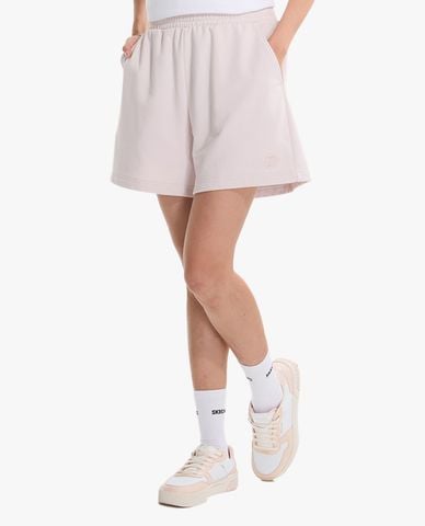  SKECHERS - Quần short tập luyện nữ lưng thun 