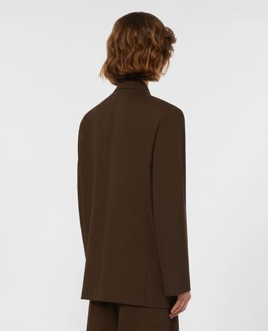  WEEKEND MAX MARA - Áo khoác blazer nữ cổ V tay dài Ginseng 