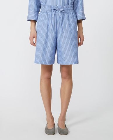  WEEKEND MAX MARA - Quần short nữ ống rộng lưng thun Corinto 