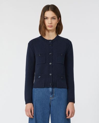  WEEKEND MAX MARA - Áo khoác cardigan nữ tay dài Mincio 