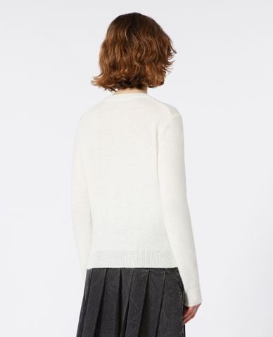  WEEKEND MAX MARA - Áo dệt kim nữ cổ V tay dài Brunate 