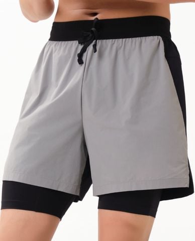  SKECHERS - Quần short chạy bộ nam Performance 