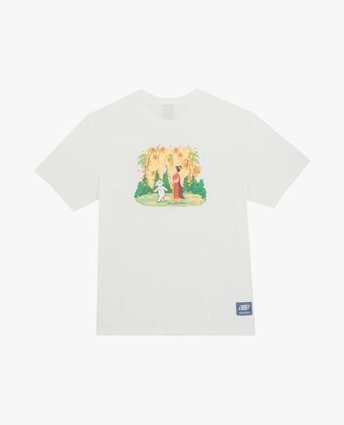  SKECHERS - Áo thun unisex tay ngắn Skechvibe x Drawingmary 