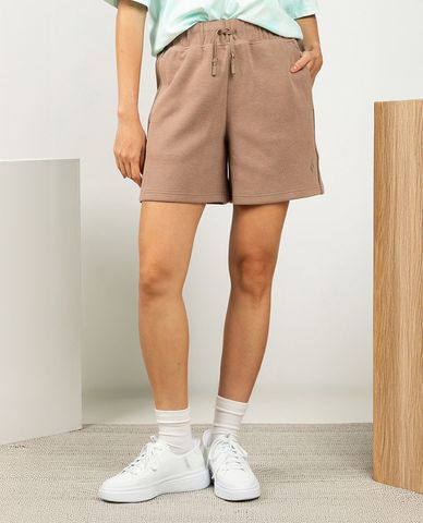  SKECHERS - Quần short thể thao nữ ống rộng Urban Outdoor 