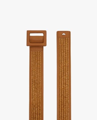  WEEKEND MAX MARA - Thắt lưng nữ bản vừa khóa vuông Wkabocca 