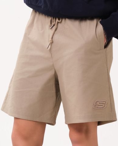  SKECHERS - Quần short nam ống rộng Iconic 