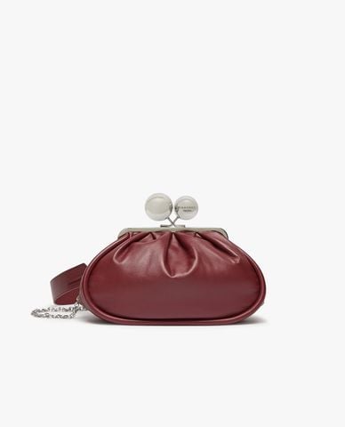  WEEKEND MAX MARA - Clutch nữ hình oval Milvanew Pasticcino 