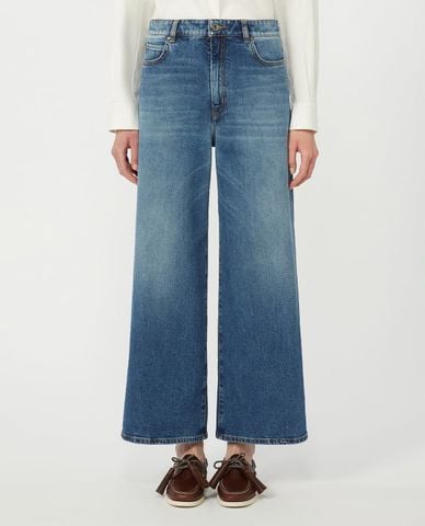  WEEKEND MAX MARA - Quần jeans nữ ống rộng Wkdpulvino 
