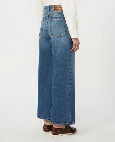  WEEKEND MAX MARA - Quần jeans nữ ống rộng Wkdpulvino 