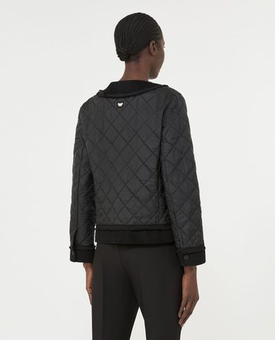  WEEKEND MAX MARA - Áo khoác chần bông nữ cổ tròn tay dài Wkdferro 