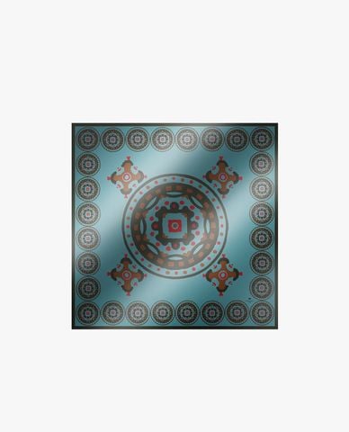  WEEKEND MAX MARA - Khăn choàng nữ phom vuông Onestoring 