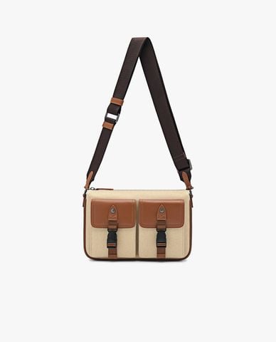  PEDRO - Túi đeo chéo nam phom chữ nhật Webb 