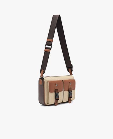  PEDRO - Túi đeo chéo nam phom chữ nhật Webb 