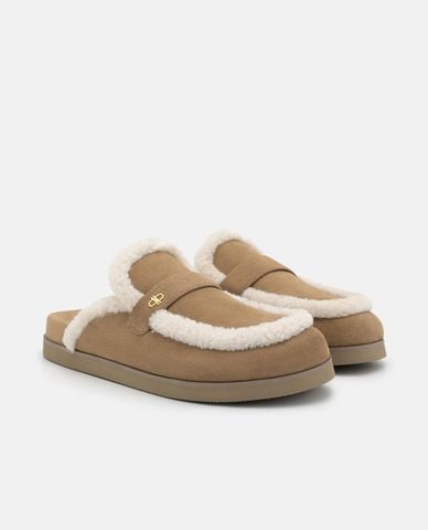  PEDRO - Giày mules nữ đế bệt mũi tròn 