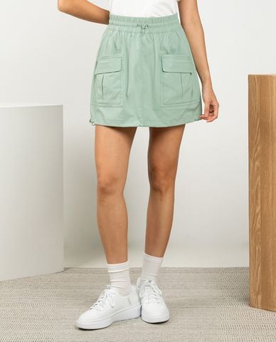  SKECHERS - Chân váy chữ A mini túi hộp Urban Outdoor 