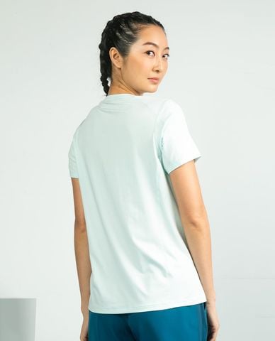  SKECHERS - Áo thun thể thao nữ cổ tròn tay ngắn Performance 