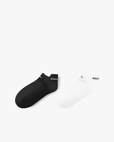  SKECHERS - Set 2 vớ nữ cổ thấp Basic Logo 