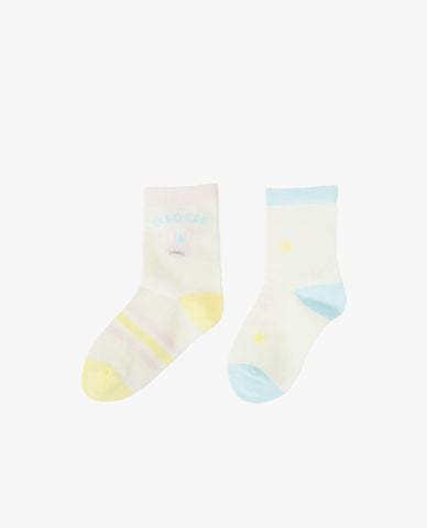  SKECHERS - Vớ bé trai cổ cao phối họa tiết 