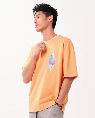  SKECHERS - Áo thun nam cổ tròn tay ngắn Cali Summer Iconic 