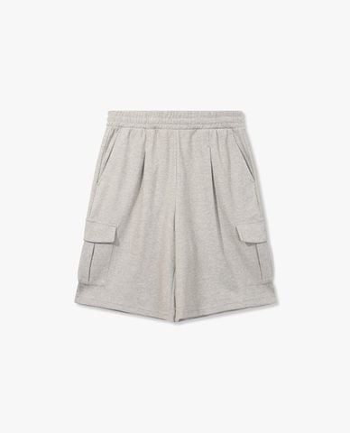  FILA - Quần short unisex ống rộng lưng thun túi hộp 