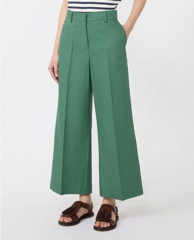  WEEKEND MAX MARA - Quần nữ ống rộng dáng lửng Wkdzircone 