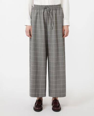  WEEKEND MAX MARA - Quần nữ ống rộng phối dây rút Luigi 