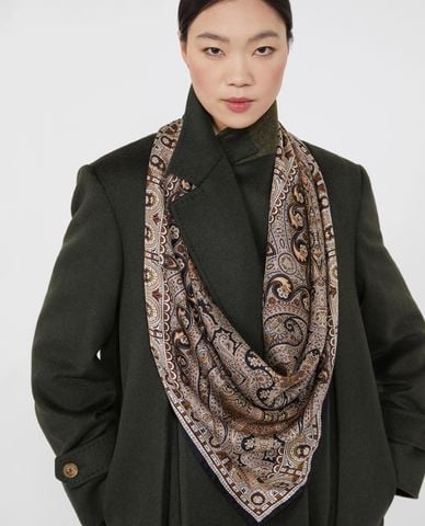  WEEKEND MAX MARA - Khăn choàng nữ phom vuông Onestonew 