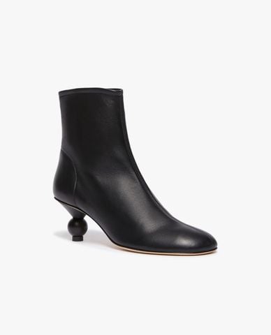  WEEKEND MAX MARA - Giày boots cao gót nữ mũi tròn Acro 