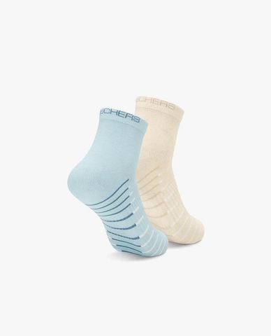  SKECHERS - Set 2 vớ nữ cổ cao Performance 
