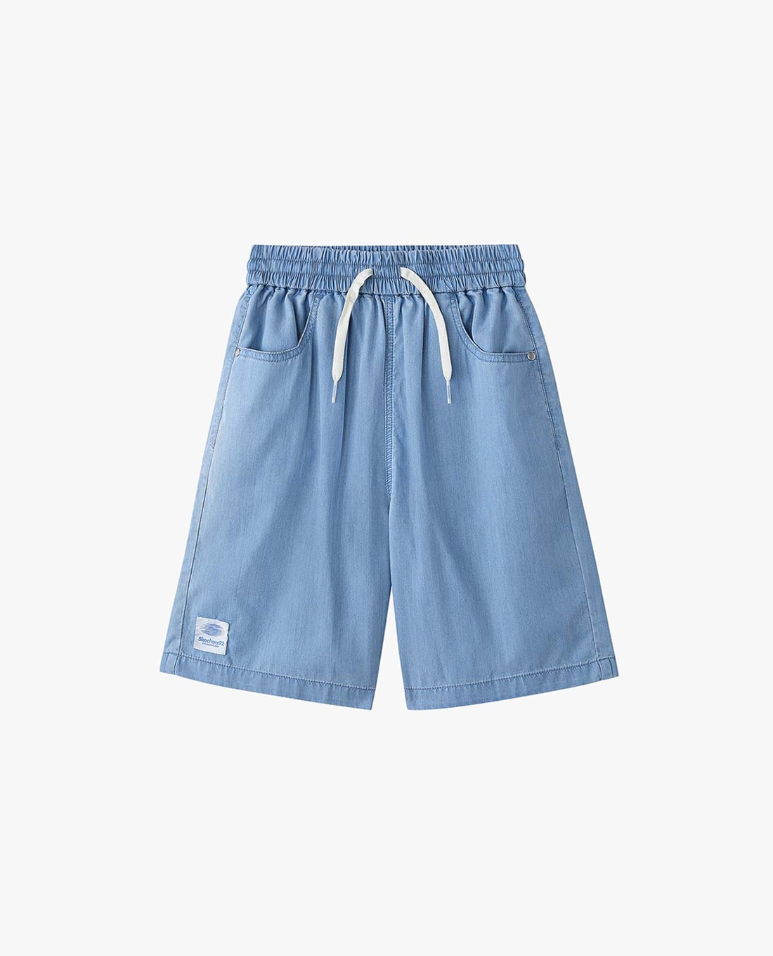 SKECHERS - Quần short bé trai phối dây rút Doraemon