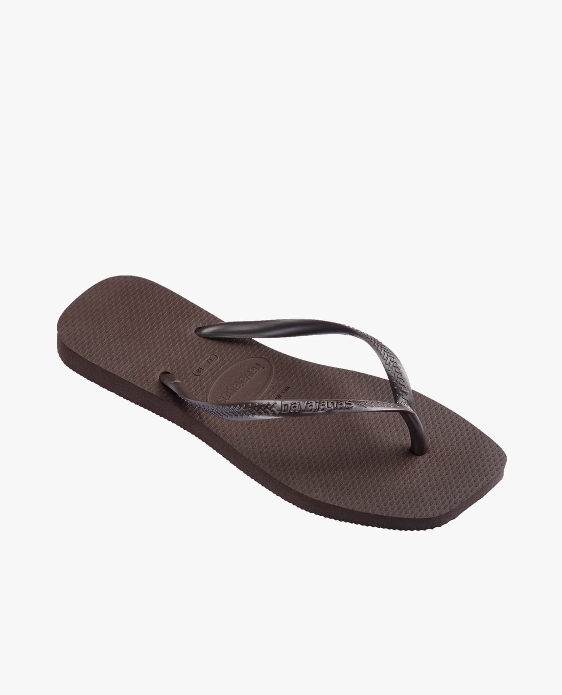 Dép kẹp nữ Havaianas Slim Square màu đen chính hãng tại Maison Online