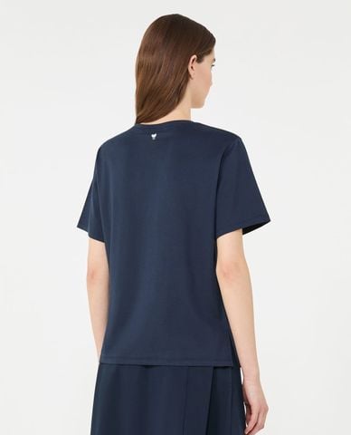  WEEKEND MAX MARA - Áo thun nữ cổ tròn tay ngắn Wkdtenue 