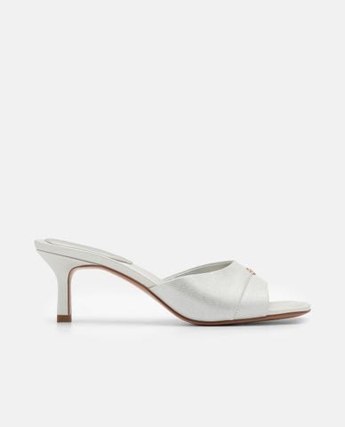  PEDRO - Giày mules cao gót nữ Leather 