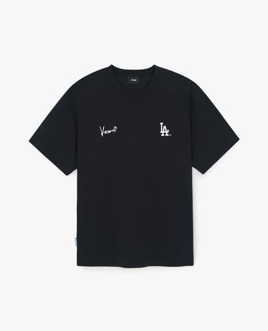  MLB - Áo thun unisex cổ tròn tay ngắn Karina Edition 