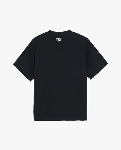  MLB - Áo thun unisex tay ngắn Lettering Logo Point Semi 